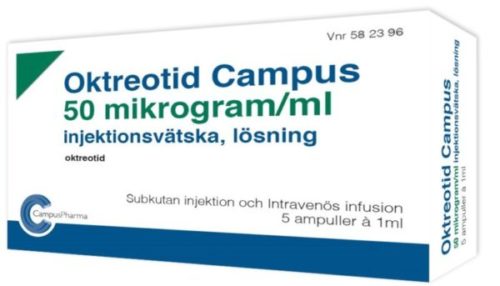 Oktreotid förpackning